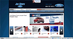 Desktop Screenshot of joe-myers-ford.com